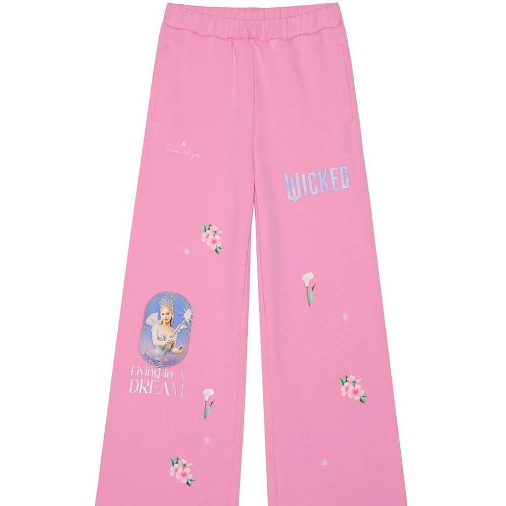 *NWT* - Samii Ryan - Wicked: For Good, Glinda Living In A Dream Sweatpants - S - Picture 7 of 7